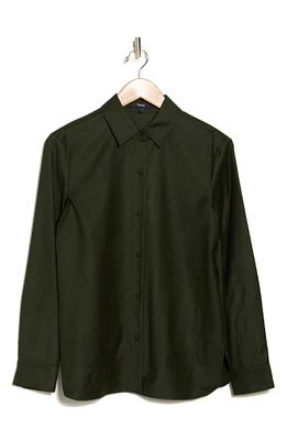 Wool Button-Up Shirt