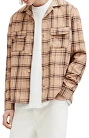 Wendel Plaid Long Sleeve Camp Shirt
