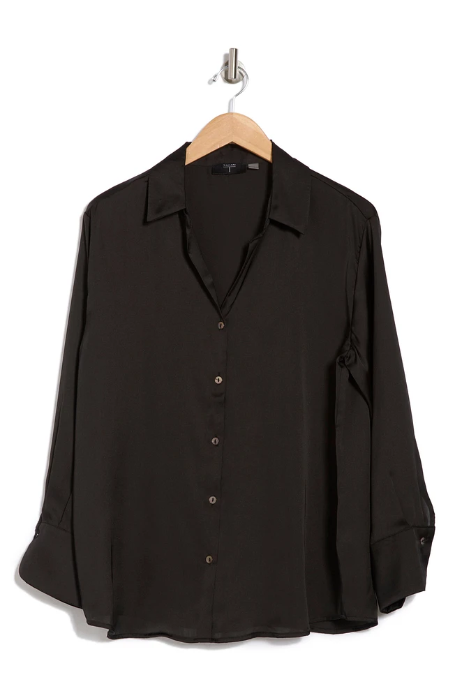 Collared Button-Up Shirt