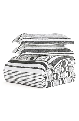 HOME SPUN Premium Ultra Soft Vintage Stripe Pattern 3-Piece Duvet Cover Set