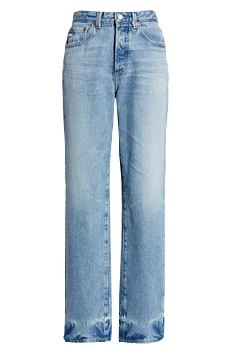 Alexxis High Waist Straight Leg Jeans