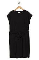 Tie Waist Cotton Dress