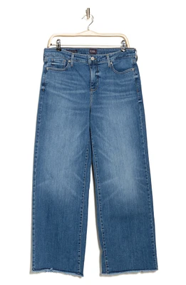 Teresa Fray Hem Wide Leg Jeans