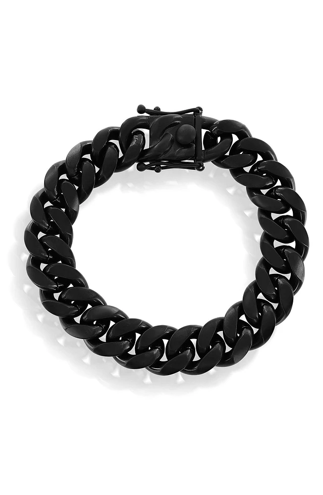 Men's Stainless Steel Cuban Chain Bracelet