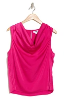 Sleeveless Cowl Neck Blouse