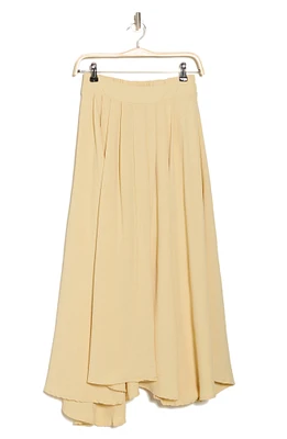 Pleated Maxi Skirt