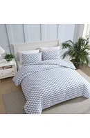 Cotton Percale Fish Duvet Set