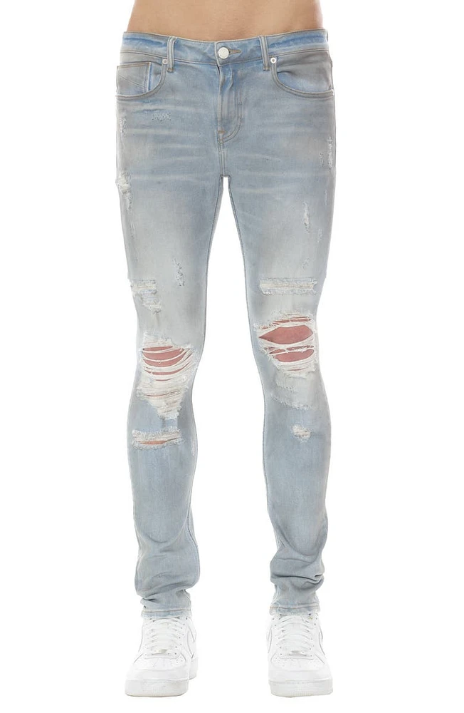 Strat Ripped Super Skinny Jeans
