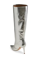 Metallic Tall Boot