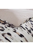 Abstract Leopard Print Comforter Set