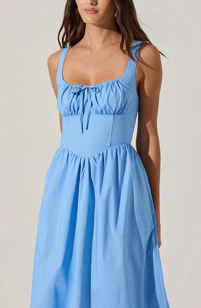 ASTR the Label Corset Fit & Flare Dress | Mission Valley