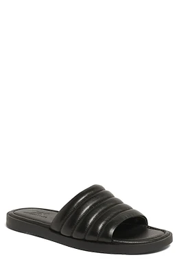 Key West Leather Slide Sandal