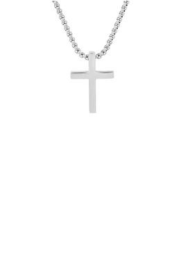 Stainless Steel Cross Pendant Necklace