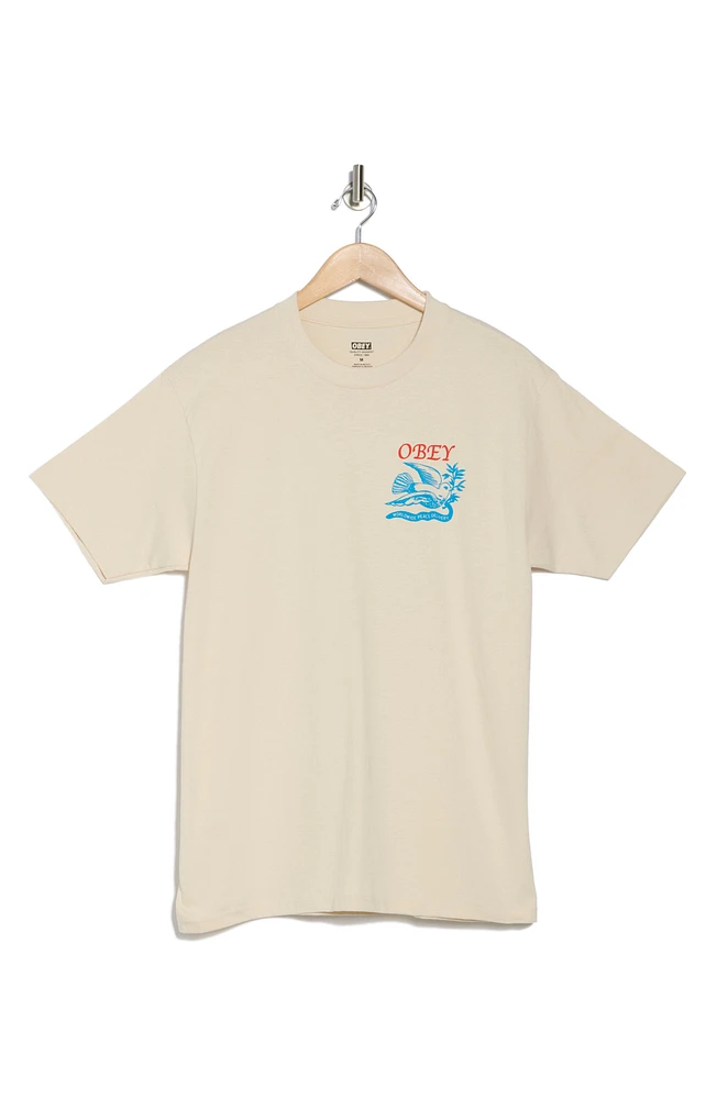 World Peace Delivery Dove Graphic T-Shirt