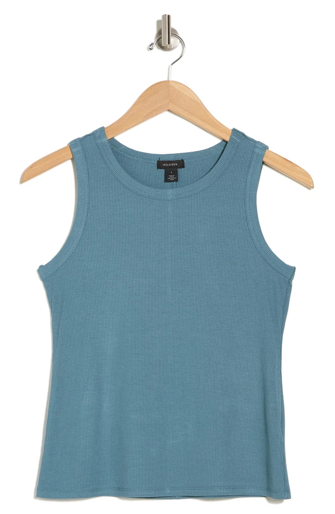 Fitted Ribbed Tank Top