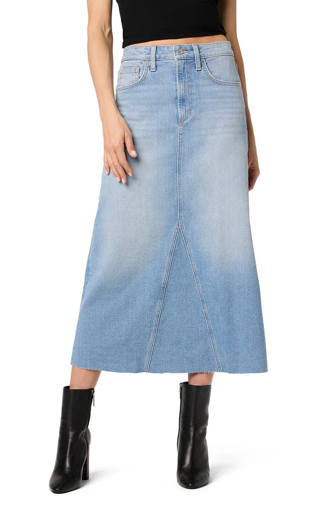 Denim Midi Skirt