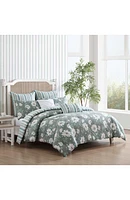 Wisley Floral 7-Piece Cotton Comforter Set