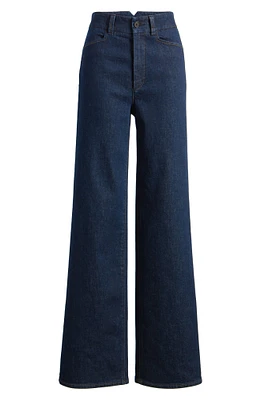 Sasha Notch Back High Waist Wide Leg Trouser Jeans