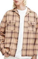 Wendel Plaid Long Sleeve Camp Shirt