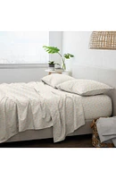 HOME SPUN Premium Ultra Soft Fall Foliage Pattern 4-Piece Bed Sheet Set