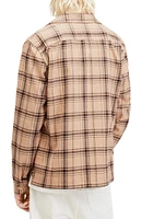 Wendel Plaid Long Sleeve Camp Shirt