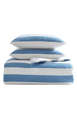 Awning Stripe Cotton Duvet Cover Set