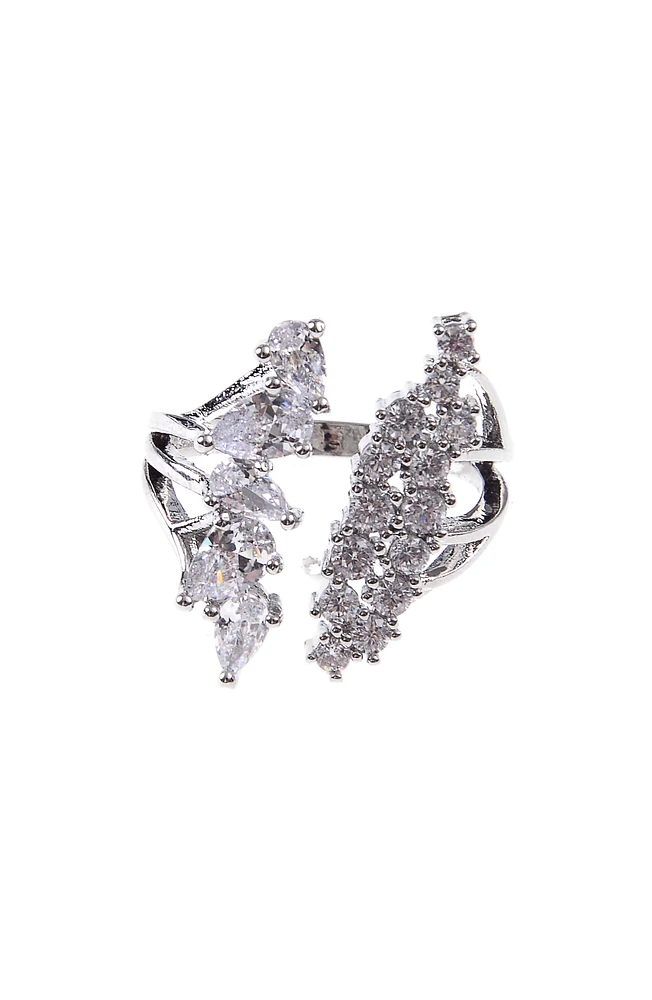 Cubic Zirconia Open Ring