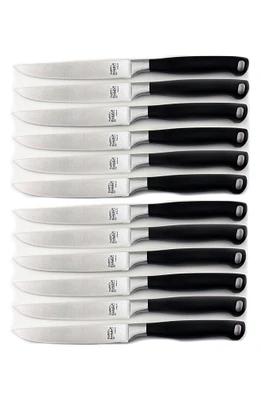 INTERNATIONAL Bistro 12 Stainless Steel Steak Knives