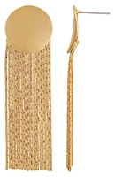 Chain Fringe Drop Earrings