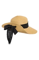Classic Flip Up Bow Floppy Hat