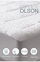 Candice Olson King Cotton Jacquard Waterproof Mattress Pad