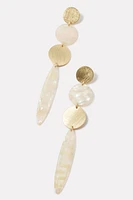 Cari Shell Geo Earring