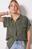 Shawn Relaxed Utility Shirt