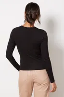 Sami Ruched Cutout Top