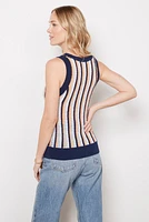 Krista Stripe Vertical Tank