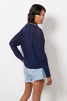 Cara Tipping Polo Pullover