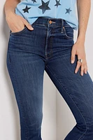 The Insider Crop Step Fray Jean