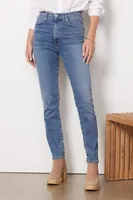 Olivia High Rise Slim Jean