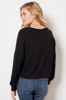 Vic V-Neck Relaxed Pullover