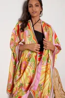 Beach Toucans Scarf Multi Kimono