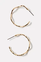 Evvie Squiggle Hoop Earrings