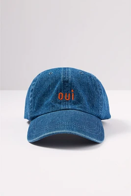 Oui Denim Baseball Hat