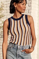 Krista Stripe Vertical Tank