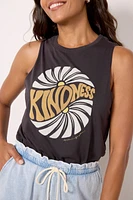 Kindness Jade Muscle Tank