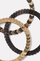 Cher Chevron Bracelet Pack