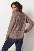 Cable Collar Pullover