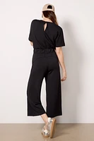 Air Essentials Crop Wide Leg Jumpsuit