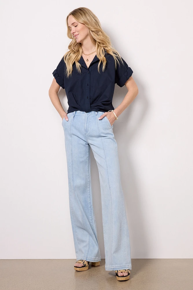 Brooklyn Wide Leg Jean