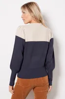 Sloane Colorblock Pullover