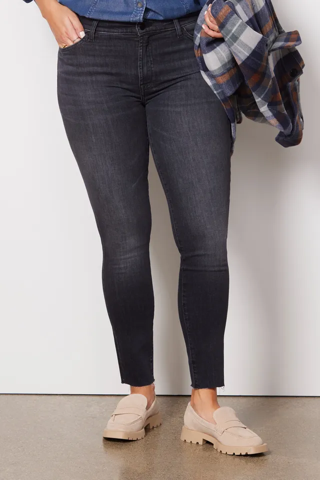 Ultimate Denim Black Pull-on Skinny Jeans